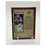 2024 Panini Mosaic - Notoriety J.J. McCarthy Rookie Card Minnesota Vikings