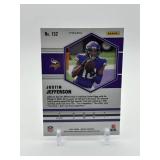2021 Panini Mosaic - Justin Jefferson #132 Silver Prizm Minnesota Vikings