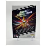 2023 Donruss Optic Light it Up Justin Jefferson Insert Card Minnesota Vikings
