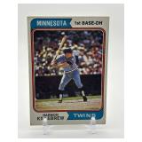 1974 Topps - Harmon Killebrew #400 MLB Hall of Famer HOF Legend Minnesota Twins