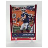 2016 Score - Philip Rivers #260 Jumbo Red Zone /35 San Diego Chargers NFL