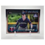 2024 Topps Pro Debut - Brandon Winokur Rookie Minnesota Twins Minor League
