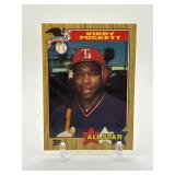 1987 Topps Tiffany Version- Rare Short Print Kirby Puckett Minnesota Twins Legend HOF