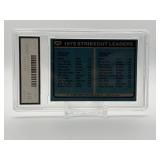 1980 Topps – GMA Graded 10 Gem Mint League Leaders Nolan Ryan, J.R. Richard #206 Strikeouts