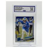 2023 Panini Donruss Puka Nacua #357 Rookie CCG Graded Gem Mint 10 Perfect