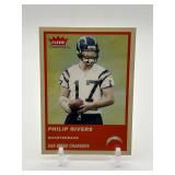 2004 Fleer Tradition Philip Rivers Rookie Card San Diego Chargers Legend