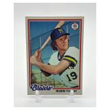 1978 Topps - Robin Yount #173 Milwaukee Brewers Legend HOF