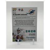 2020 Panini Chronicles - Tua Tagovailoa #60 Rookie Card Miami Dolphins