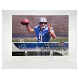 2009 Upper Deck Rookie Premiere - Matthew Stafford Rookie Card Detroit Lions NFL