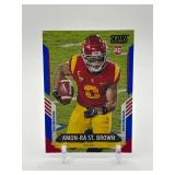 2021 Score - Rookies Amon-Ra St. Brown #330 Red Version Rookie Card NFL