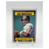 1983 Topps - Record Breaker Joe Montana #4 NFL Hall of Famer San Francisco 49ers Legend