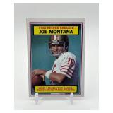 1983 Topps - Record Breaker Joe Montana #4 NFL Hall of Fame San Francisco 49ers Legend