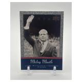 2001 Upper Deck - Pinstripe Exclusives Mickey Mantle Mickey Mantle New York Yankees