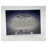 2022 Bowman - Chrome Bowman Scouts Top 100 Jordan Balazovic Rookie Card Minnesota Twins