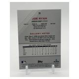 2022 Topps Gallery - Joe Ryan #26 Rookie Card Minnesota Twins