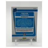 2021 Donruss Optic Trevor Larnach Rated Rookie Card Green Prizm Parallel Minnesota Twins