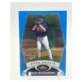 2008 Topps Finest - Nick Blackburn #129 Rookie Blue Parallel #’d 201/299 Minnesota Twins