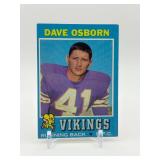 1971 Topps - Dave Osborn #225 Minnesota Vikings