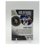 2021 Panini Mosaic - Holofame Randy Moss #4 Mosaic Prizm Minnesota Vikings Card