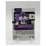 2022 Panini Donruss - Rated Rookie Andrew Booth Jr. #369 Press Proof Yellow Rookie Card Minnesota Vikings