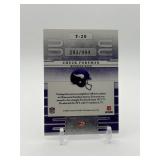 2008 Leaf Limited - Team Trademarks Chuck Foreman #’d 293/999 Minnesota Vikings NFL