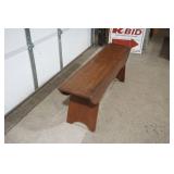 Wooden Bench 49"x11"x17.5"