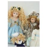 Porcelain Dolls (5ct)