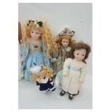 Porcelain Dolls (5ct)