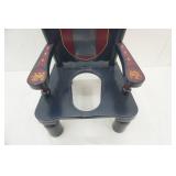 Wooden Potty Chair 13.5" wide by 18" tall
