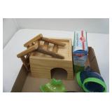 Multi-Level Hamster Cage & Accessories