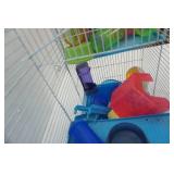 Multi-Level Hamster Cage & Accessories