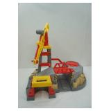 American Plastic Toys Build & Play Colossal Construction Zone Vehicle Play set with Vehicles & Accessories