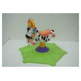 Fisher Price Bounce & Spin Zebra