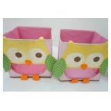 Owl Storage Bins, Doll Rocker Chair, Woven Storage Basket