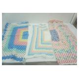 (3ct) Baby Afghans