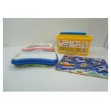 Little Touch LeapPads, Mega Bloks, Wooden Santa & Reindeer Puzzle