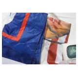 NEW Trump Flag, (2ct) Plush Christmas Blankets, Balloons