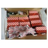 NEW Christmas Gift Boxes, Decorative Trees, Santa Lights