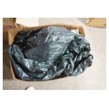 NEW Ceramic Containers (pink and dark green ornament balls) & decorative trees