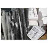 NEW Large Lot of Poly Shelving & 4" stackable legs