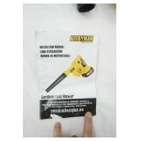 Cordless Leaf Blower and Forward and Reverse Switch Assembly for Golf Cart