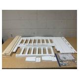 Dream on Me Classic Design Toddler Bed, White Assembled Product Dimensions: (L x W x H) 53.00 x 28.00 x 30.00 in (Maybe Missing Hardware)
