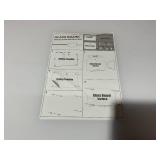 Quartet Magnetic Glass Dry Erase White Board, 48
