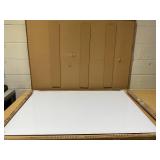 Quartet Magnetic Glass Dry Erase White Board, 48