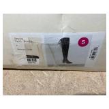 A NEW DAY Greta Tall Dress Boots Black Size 5
