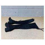 A NEW DAY Greta Tall Dress Boots Black Size 5