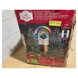 Holiday Time Prelit 850 LED Color-Changing Lights Woodlake Spruce Artificial Christmas Tree 9 ft