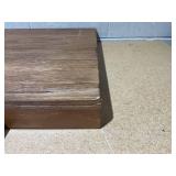 Plank+Beam Farmhouse Coffee Table, 54" Solid Wood Tables for Living Room, Rectangular Center Table 54" x 24" (Minor Transit Damage. Maybe Missing Hardware)