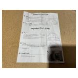 LOT OF 4 SEEYE Arch Window Blackout Shades, Pleated Fabric Blind (Maybe Radius: 36
