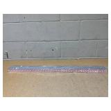 LOT OF 4 SEEYE Arch Window Blackout Shades, Pleated Fabric Blind (Maybe Radius: 36